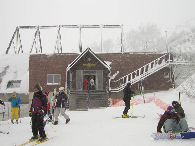 Tomamu-resort Skiing ground, Mt.topstation